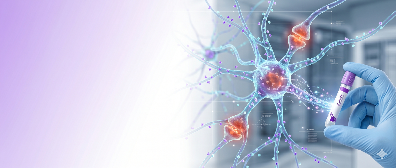 Brain Chemistry Panel sample — neurotransmitter and neuroinflammatory blood markers.